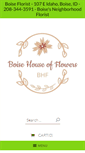 Mobile Screenshot of boisehouseofflowers.com